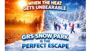 When the Heat Gets Unbearable, GRS Snow Park Is the Perfect Escape
